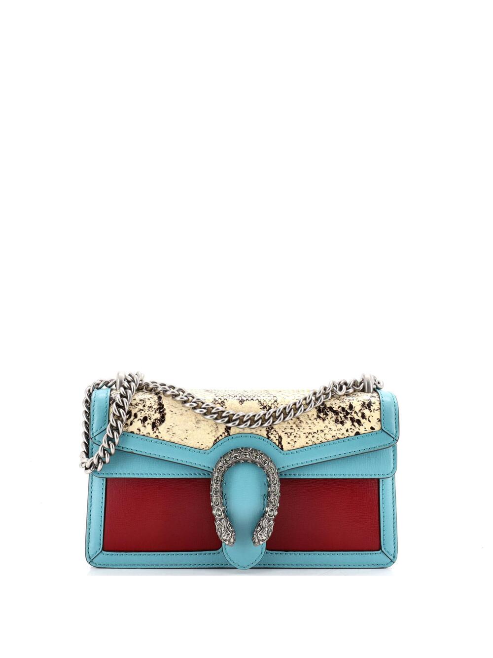 Gucci Dionysus Bag Leather With Python #374698G14B